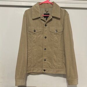 Express Tan Lightweight Shirt Jacket